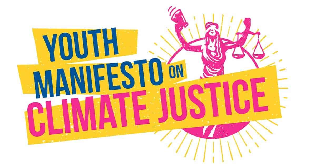 Youth Manifesto on Climate Manifesto Youth Manifesto on Climate Manifesto