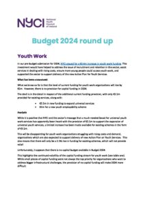 NYCI Budget 2024 round up document cover