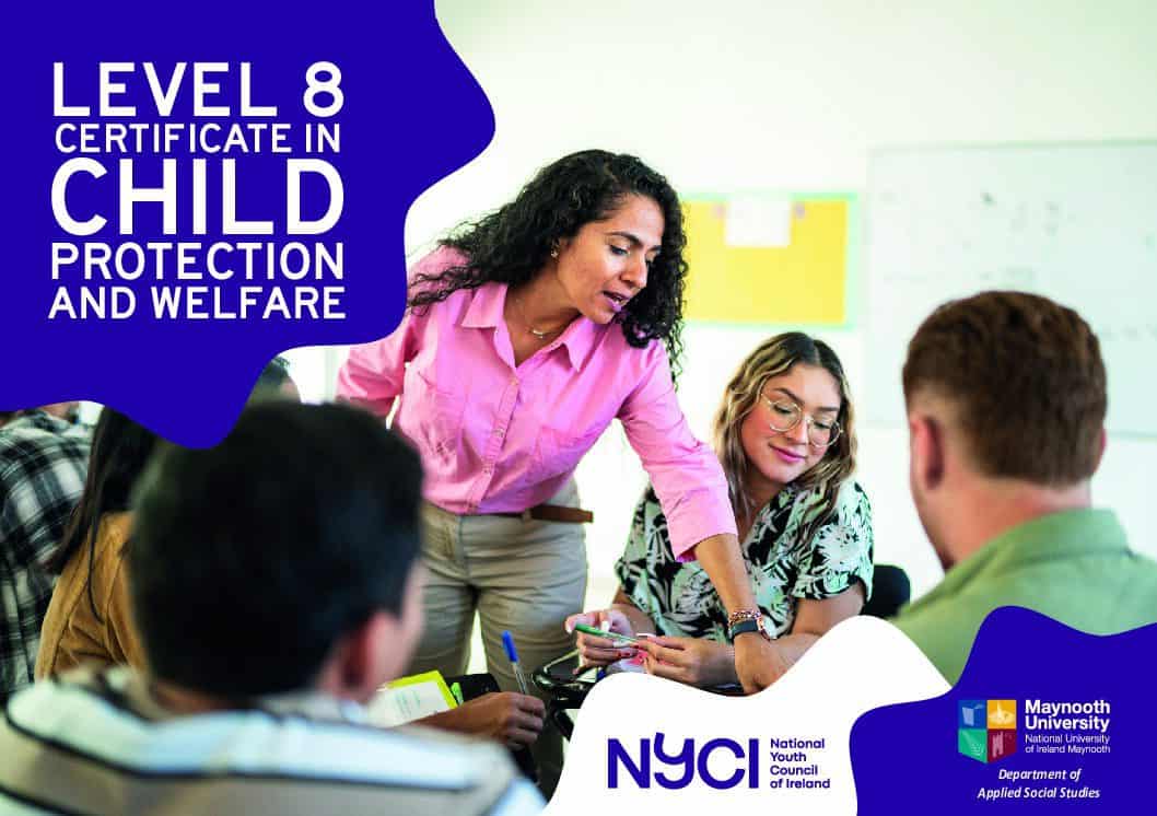 Apply now: Level 8 NUI Certificate in Child Protection & Welfare