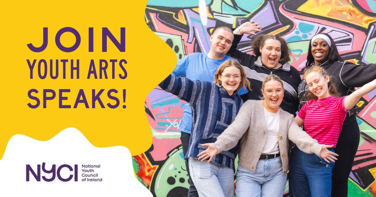 Youth Arts SPEAKS group -image of group members