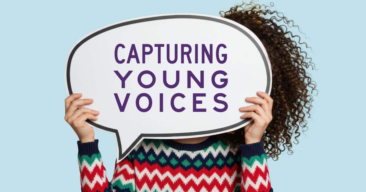 Capturing Young Voices workshop image
