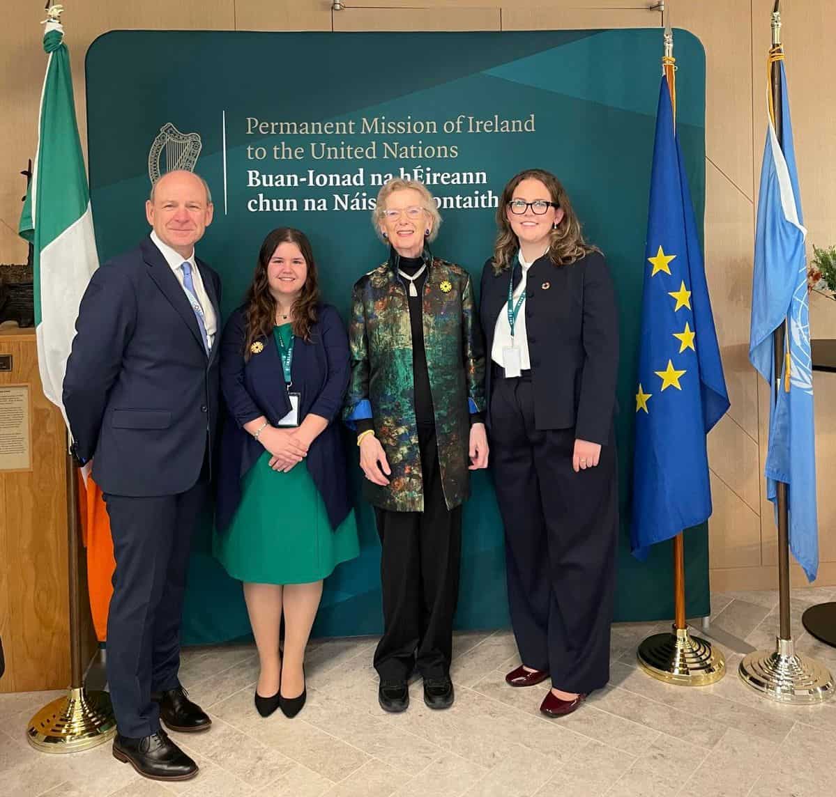 Ireland's 2025-2026 United Nations Youth Delegates, Aisling Maloney and Carla Fusciardi Wallace, attended the 80th session of the UN General Assembly in New York in September. In this piece, they reflect on their experience, and highlight the importance of community and youth inclusion in international decision-making